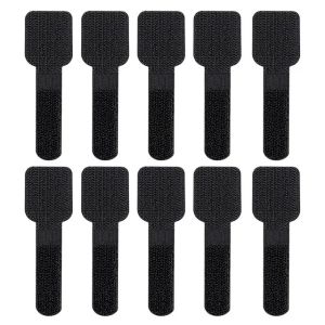 50/30/20/10Pcs Reusable Cable Ties Fastening Wire Organizer Cord Rope Holder Self Adhesive Adjustable Cord Organizer Straps Desk Management