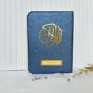 (Bisa costum nama) AL-QURAN A4 FREE TASBIH KRISTAL PREMIUM