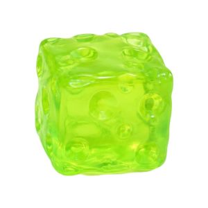 BEYTM 6cm Cheese Squeezed Cube Anxiety Relief Super Soft Cheese Squishy Toy Creative Comfortable Cheese Stress Ball Office Desk Toy
