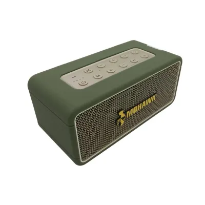 MOHAWK INFINITE AURIA III 🌈 Premium Flagship Bluetooth Speaker | 15Hrs Playtime | Treble & Bass Adjustment | RGB Lights | 8000mAh Battery | TWS Mode | USB/AUX/TF | 1 Year Warranty