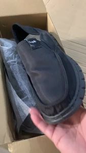 Canvas Shoes For Spring Simple And Stylish Flat Loafers Slip-On Lightweight Breathable Casual MenS Shoes
