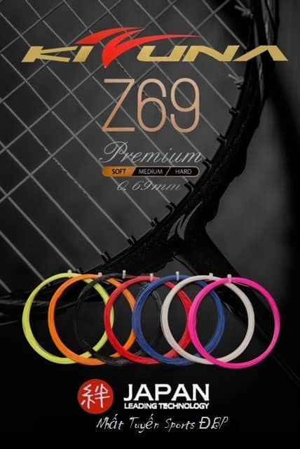 Dây cước đan vợt cầu lông Kizuna Z69 (chính hãng)