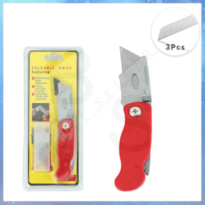 Paper Cutter Retractable Cutter With 3PCS Free Blades Replacement Cutter Knife Set