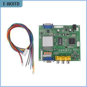 【E-WOITD】 zhoutt Arcade Game RGB CGA EGA YUV to VGA HD Video Converter Board HD9800 GBS8200