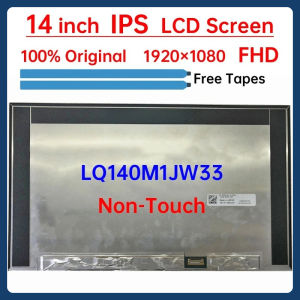 14 Inch IPS Laptop LCD Screen LQ140M1JW33 DVT1 LQ0DASC780 Display Matrix Panel Replacement 1920x1080