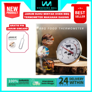 Termometer Makanan Daging BBQ Meat Temperature - D9144 - Silver