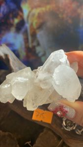 Bụi đá Thạch Anh Quartz kết cấu kỳ lạ lắp lắm tán sắc năng lượng thiền định 715