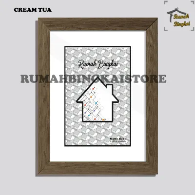 Bingkai Foto Ukuran A4 (21CM x 30CM) + PLUS KACA