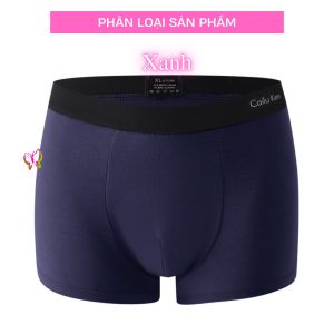Quần lót boxer nam đồ lót nam boxer có lớp lót kháng khuẩn tổ ong graphene thời trang thoáng mát (MS 02006) Anna Shop