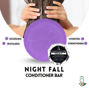 Eco Love Premium NIGHTFALL Conditioner Bar Vegan Formula for All Hair Types Paraben Sulfate Free Eco Love PH Woops Bendurya Pantene Clen Sibol Human Heart Nature Paraben Free Sulfate Free Natural Organic Vegan Collagen Aloe Vera Keratin Jojoba Argan