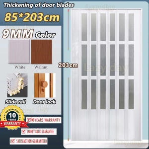 Transparent Accordion Sliding Door PVC Folding Door Kitchen Partition Folding Divider Bathroom door