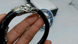 Gelang Akar Bahar Hitam Alpaka Naga Terbaru