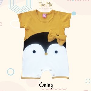 Baju Bayi Lucu Pinguin - Jumper Bayi Laki / Perempuan Katun 4303