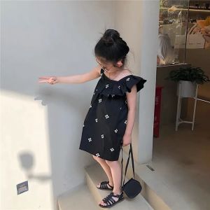 kyiibaby Summer preppy fashion Little Girl New girls summer dress children skirt thin kybb099