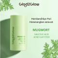 GLAD2GLOW - Real Mugwort Clay Mask Stick | Clay Mask | Masker Wajah. 