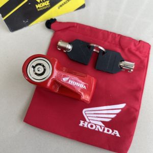 Gembok Cakram Motor Honda AHM Bahan Baja Anti Maling / Disk Lock Safety Sepeda Motor Universal