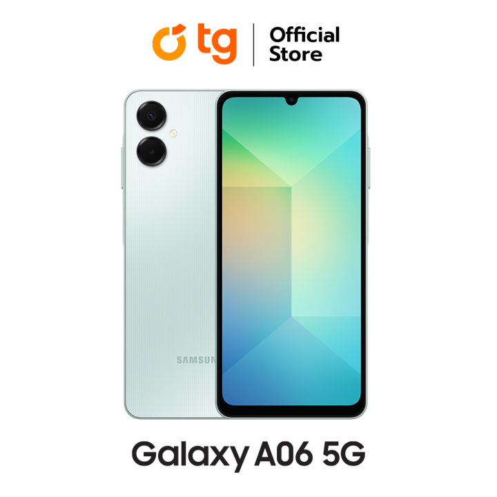 Samsung Galaxy A06 5G (6/128GB) (activate ก่อนส่ง) แบตเตอรี 5,000mAh รองรับชาร์จไว 25w แถมฟรีประกันจอแตก (สินค้ารับประกัน1ปี) By TG