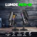 Mic Condenser RGB with Noise Cancelling Nemesis LUMOS MCN-10. 