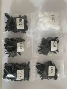 Universal 100PCS Car Clips Fender Panel Plastic Rivet Fasteners Push Pin Clip