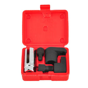 AumoPro 5PCS Oxygen Sensor Removal Block Ball Oxygen Sensor Removal Block Long Body Silver Automotive Oxygen Sensor Sleeve/Wrench Includes Oxygen Sensor Disassembly Assembly Tool Set