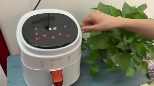 Air Fryer  Fryer Electric  AirFryer Mechanical Type eless  Stainless Steel Air Fryer  Metal Material Inligent Automatic Oil-Free French Fries Machine 空气炸锅