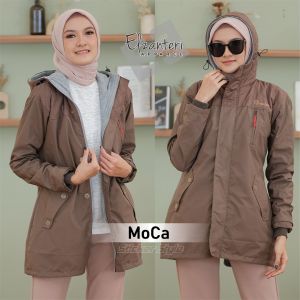 Jaket Wanita Bolak Balik | jaket Sabrina | Jaket Hijaber | jaket Anti Air | jaket tebal | jaket muslimah Jaket Polos