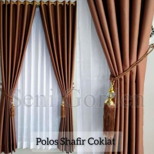 Gorden Pintu dan Jendela Minimalis Gorden Ruang Tamu Warna Abu Blackout import GORDYN TIRAI KORDEN HORDENG