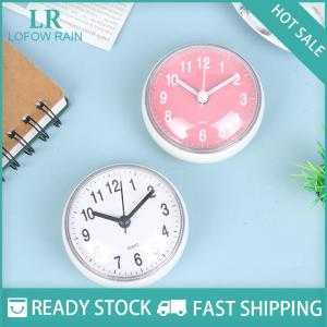 LF Wholesale✨Flash Sale ✨ Mini Sucker Wall Clock Bathroom AntiFog Waterproof Kitchen Toilet Quartz Clock
