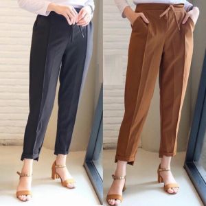 Celana Pensil Scuba Pants Saku Paspol Scuba Premium