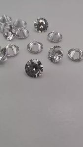 3.0mm-12.0mm Round eight-heart-eight-arrow white zirconia AAAAA CZ Haoshi Jewelry DIY Matching loose stones 2026