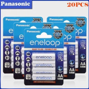 New listing /Panasonic Eneloop AA AAA Rechargeable Battery 1.2V Ni-MH NiMH 1900mAh 800mAh 4 Cells.