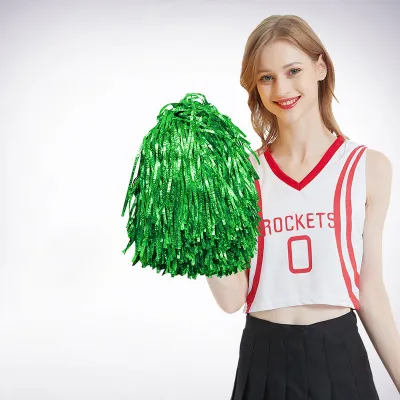 1 Pair Cheering Pompoms 7 Colors Available Cheerleaders Pompoms Party Decorations