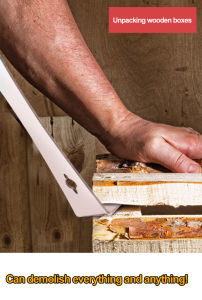 Multifunctional cleaning tool with stainless steel scraper