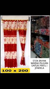 Gorden Pintu Cantik Murah 100x200
