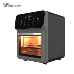 Durable Electric Multi Cooker 80-200 C Non-Oil Fryer with Safety Lock and Easy Cleanup