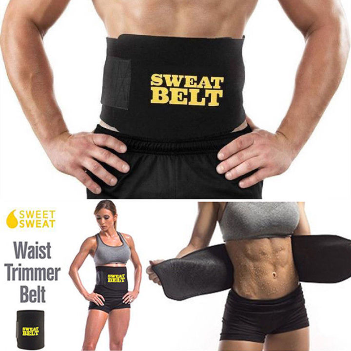 Outdoor Sports Y Store Mens Women Sweet Body Suit Sweat Belt Shapers Premium Waist Trimmer Belt Waist Trainer Corset Shapewear Slimming Vest Underbust Lazada Singapore