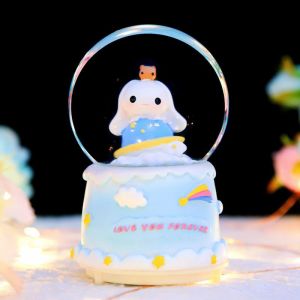 Fancy Crystal Ball With Music & Light Musical Box  [MALAYSIA READY STOCK ]