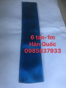 Dây vỏ bọc cáp vải 6 tấn 1 m bản 150 mm Hàn Quốc tại Máy NTT dùng bảo vệ dây cáp vải dễ dàng hiệu quả