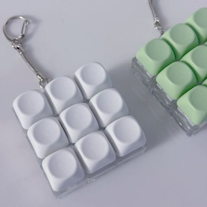 NOBLELUX%20Key%20Button%20Finger%20Keyboard%20Stress%20Relief%203/9%20Keys%20Keycap%20Keychain%20Relaxing%20Gadget%20Clicker%20Toy%20Adult%20-%20Image%206