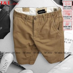 Quần Short AB Nam Kaki Cao Cấp Quần Ngố Kaki Nam Chất Đẹp - Chất Kaki Mềm Mịn