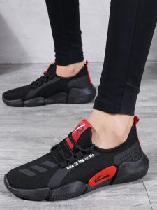 Mens fashion casual sports shoes and running shoes anti-slip wear