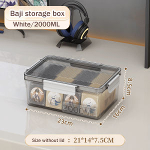 Freezer Box Fridge Organiser Stackable Clear Transparent Food Storage Container Kitchen 冰箱收纳盒