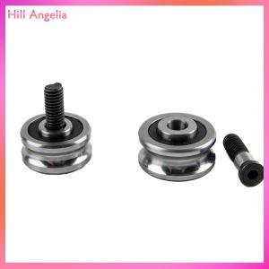 [Hill Angelia] SG15 SG20 SG25 SG66+M5 M6 M8 Screw Steel Pulley Ball Bearings Track Guide Roller