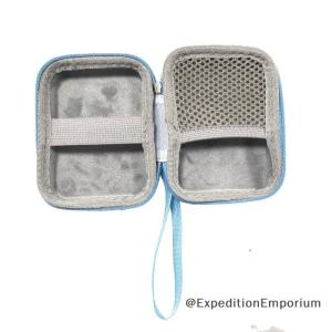 ExpeditionEmporium Nylon + EVA Hard Shell Digital Camera Case Small Travel Cameras Storage Holder For Accessories SD Card CCD Card