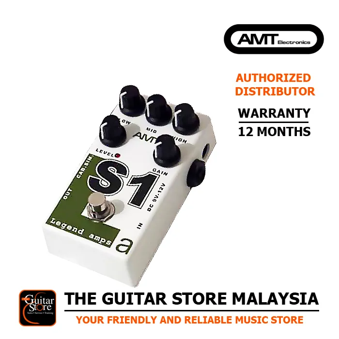 ギター AMT S1 SOLDANO Pedal AMT Electronics S1 Distortion (Soldano) de segunda mano por