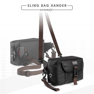EVERNEXT - TAS SELEMPANG PRIA ANTI AIR SLING BAG XANDER WATERPROOF POUCH BAG PRIA ANTI AIR WAIST BAG CROSSBODY PRIA