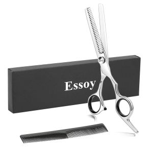 Professional Hair Cutting Scissors/Shears (6.5-Inches) Stainless Steel Haircut with Fine Adjustment Screw for Home SalonBarber Hairdressing for Women Men Kids 6.7Inches Stainless Steel Haircut with Fine Adjustment Screw for Home