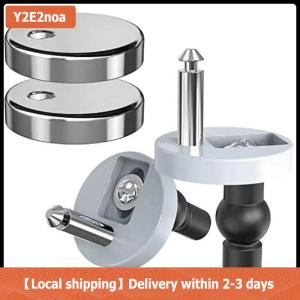 【Local shipping】 2Pcs Toilet Seat Hinges Top Fix Hinge Pack Mountings Replacement Release Quick Screws For Toilet Bathroom Furniture Accessories
