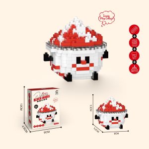 MEKANSM Nano Block Mainan Anak Perempuan Edukasi DIY 3D Bricks Mini Toys Building Toys