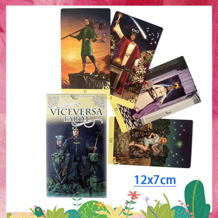 Viceversa Tarot Card | Big Size 12*7 cm | Fortune Telling Game ...